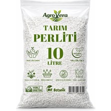 MF Botanik Tarım Perliti 10 Litre – Yüksek Su Tutma Kapasiteli, Hafif Saksı Toprağı ve Fide Çimlendirme İçin