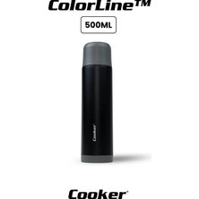 Cooker 0.50 Lt Paslanmaz Çelik Termos Kamp, Outdoor, Piknik, Ofis, Otel, Kafe, Okul, Seyahat