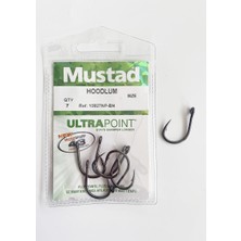 Mustad Olta İğnesi 10827 NPBN 7 li METALİK SİYAH NO:3-0