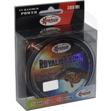 Captain Royalist Soft 300mt Monofilament Misina Kahve Rengi  0.35 MM