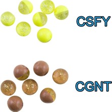 Berkley Powerbait Power Eggs Floating Garlic Yapay Yemi CLEAR SILVER FL.YELLOW