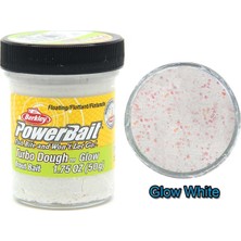 Berkley PowerBait Glow In The Dark Trout Bait Yapay Yemi CHARTREUSE WHITE 50GR