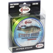 Captain Kyoto Surf 300mt Monofilament Misina Sarı  0.37 MM
