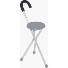 PremiumPort Alüminyum Oturaklı Baston, Hafif ve Dayanıklı Destek Aracı