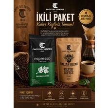 Caffe Del Santos Espresso Caffee Bean+ Filtre Kahve