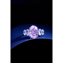 İnnuendo Jewelry 925 Ayar Gümüş Işıltı Yan Taşlı Zarif Kadın Yüzük