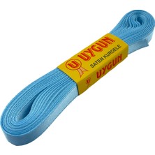 Morperde Katlamalı Perde Kurdele (10mm) Gök Mavi
