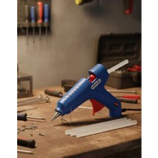 OEMTR Pratik Kullanımlı 60 W Silikon Tabancası 11 mm Silikon Uyumlu 5 Silikon