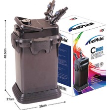 Cosmotex Dophin Dış Filtre 1600 L/h