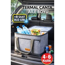 Deftion Termal Bagaj Çantası 40L Katlanır Bagaj Düzenleyici Piknik Kamp Plaj Araç Çantası