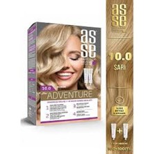 Asse Adventure Set 2 Adet Saç Boyası No:10.0 Sarı - 2 Adet