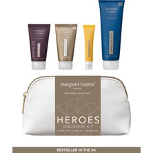 Margaret Dabbs London Heroes Discovery Kit - Seyahat Boy El, Ayak, Tırnak ve Bacak Için Dörtlü Bakım Seti