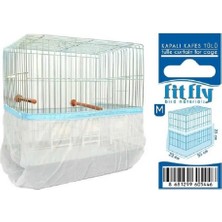 Fit Fly Kapalı Lüx Kuş Kafesi Tülü Medium