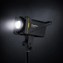 CoverZone LED Işık Profesyonel Aydınlatma, 2700K-6500K Ayarlanabilir Renk Sıcaklığı, RA95+ Crı, Cob Led, Kumanda ve Mobil Uygulama Kontrollü, AC220V Video Fotoğraf Işığı | T200 Pro