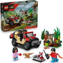LEGO Jurassic World Raptor Arazi Kaçışı 76972 - 6 Yaş ve Üzeri Çocuklar Için Yaratıcı Oyuncak Yapım Seti (285 Parça)