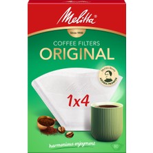 Melitta 1x4® Original Beyaz Kahve Filtre Kağıdı