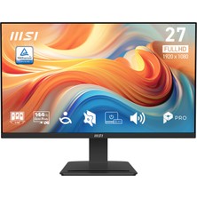 MSI 27 PRO MP273 E14A 1920x1080 (FHD) 16:9 FLAT IPS 144HZ 1MS (MPRT) FREESYNC MONITOR