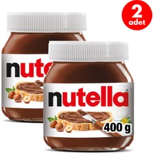 Nutella Kakaolu Fındık Kreması 400 Gr - 2 Adet