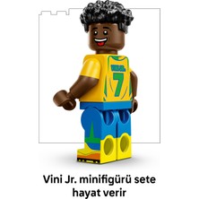 LEGO® Editions Vini Jr. – Unutulmaz Futbol Anları 43027 - 10+ Yaş Çocuklar için Minifigür İçeren Oyuncak Yapım Seti (510 Parça)