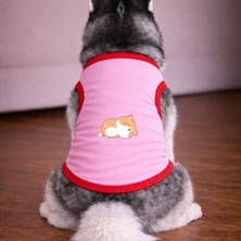 Petite Pati Pembe Not Today Köpek Tshirt Köpek Kıyafeti (%100 Pamuk Penye) Kucuk ve Buyuk Irklar