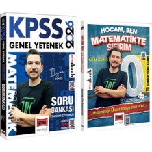 Yargı Yayınevi 2026 Tüm Adaylar Için Matematik Soru Bankası & Hocam Ben Matematikte Sıfırım Konu Anlatımlı (Ilyas Güneş)