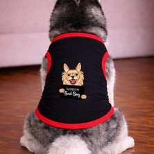 Petite Pati Siyah Wanted Chihuahua Köpek Tshirt Köpek Kıyafeti (%100 Pamuk Penye) Kucuk ve Buyuk Irklar