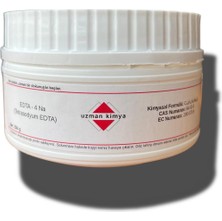 Uzman Kimya Tetrasodyum Edta (Edta-4Na) – Şelatlayıcı Ajan – Kavanoz – Kozmetik ve Temizlik Hammaddesi / Tetrasodium Edta