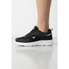 Liarca Comfy Step Siyah Beyaz Günlük Spor Sneaker – Kaymaz Taban Konfor Serisi Erkek Ayakkabı