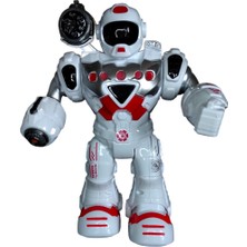 Farbu Oyuncak Pilli Işıklı Ok Atan Robot 827-1