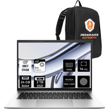 HP Elitebook 840 G9 i7 1255U 24GB RAM 2TB SSD 14" FHD+ FreeDOS 9M431ATPN314 Notebook + Per4 Çanta