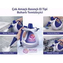 Özbience Buharlı Temizlik Cihazı 1050W Uzatma Borulu, Derinlemesine Temizleme
