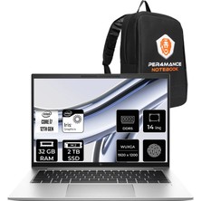 HP Elitebook 840 G9 i7 1255U 32GB RAM 2TB SSD 14" FHD+ FreeDOS 9M431ATPN319 Notebook + Per4 Çanta
