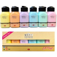 Artdeco 6X75 Ml Akrilik Boya Seti LV-Y-070I-AS2 Pastel Renkler ile Yaratıcılığınızı Keşfedin