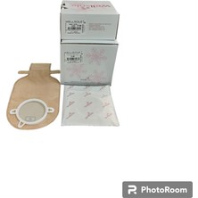 Özbience Pratik ve Konforlu 57MM Beyaz Kolostomi Torbası, 30 Lü Paket