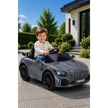 Babyhope Gtr Sport Akülü Araba 12V 444 Tek Kişilik Yarış Arabası Uzaktan Kumanda Özellikli