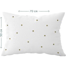 Casadora Baby Happy Bee Allover Saten Yastık Kılıfı - 50X70CM