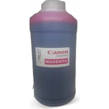 Inkjet Canon Yazıcılar Için 1 Litre Kırmızı Mürekkep Cano