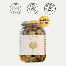 Ayolis Premium Gurme Domat Çizik Yeşil Zeytin Xxl 950 G
