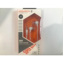 Megatech Qg-90 Beyaz Mikrofonlu Kulaklık Mıknatıslı