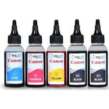 inkjet Canon IP7250 MG5550 MG6450 IP6850 Bitmeyen Kartuş Mürekkep Set Kırmızı