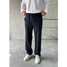 Difransel Jeans Keten Pamuk Lacivert Baggy Pantolon