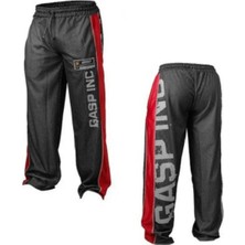 Gasp No1 Mesh Pant Black Red