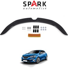 Spark Oto Aksesuar Renault Megane 4 2016- Yılı ve Sonrası Uyumlu Kaput Rüzgarlığı 4mm
