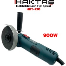 Haktaş Profesyonel Avuç Taşlama (Spiral) Makinesi | 900W - 125 mm – Ergonomik ve Güçlü