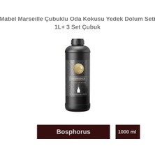 Mabel Marseille Çubuklu Oda Kokusu Bosphorus Yedek Dolum Seti 1l+3 Set Çubuk