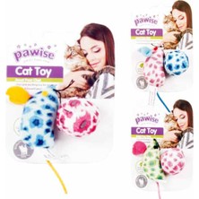 Cosmotex Pawise Kumaş Oyuncak Fare ve Top