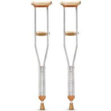 PremiumPort Ithal Orta Boy Koltuk Değneği Çifti 115-135 Cm, Rahat Kullanım
