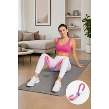 Spor Byfit Kol, Bacak ve Basen Sıkılaştırıcı Kelebek Egzersiz Aleti - Pembe