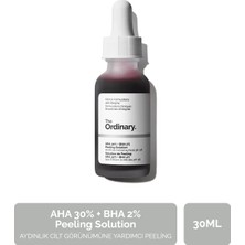 The Ordinary AHA 30% + BHA 2% Peeling Solution 30ml - Aydınlık Cilt Görünümüne Yardımcı Peeling