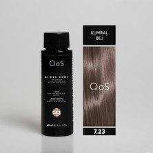 Qos Gloss Shot (Likit Jel Boya) 60 ml Medıum Blonde Beıge 7.23